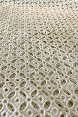 Small Flowers White Table Cloth