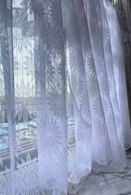 floral net curtains online
