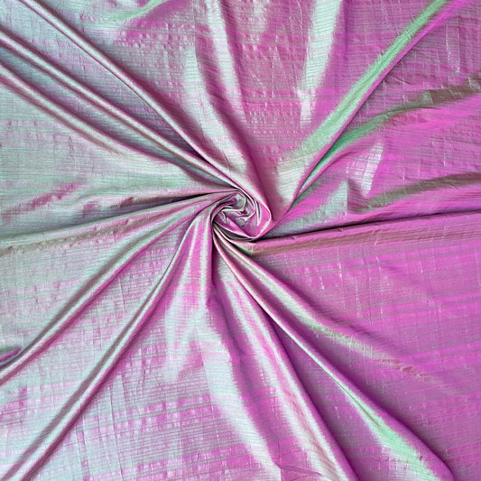 dual shaded raw silk fabric for stunning kurtis