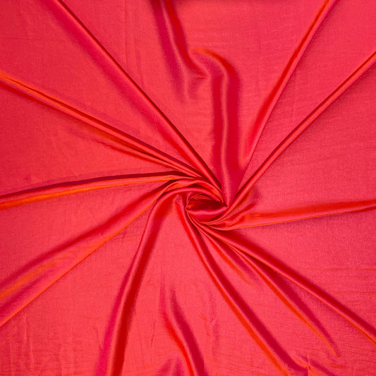 tomato-red-modal-silk-fabric
