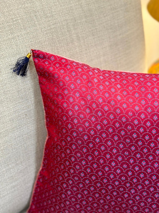 printed-maroon-silk-cushion-cover
