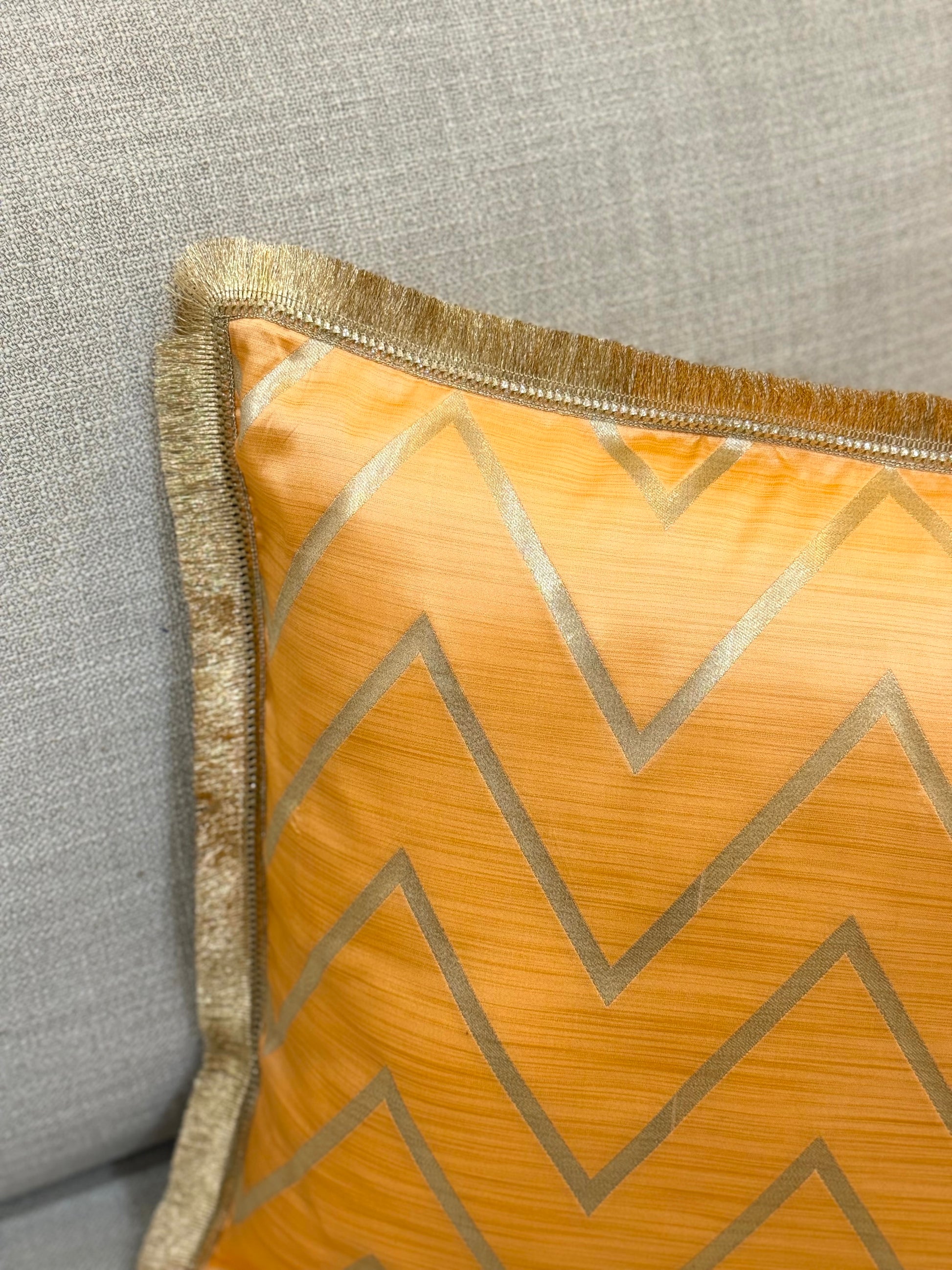 fused-gold-festive-silk cushion-cover-set-for-sofa