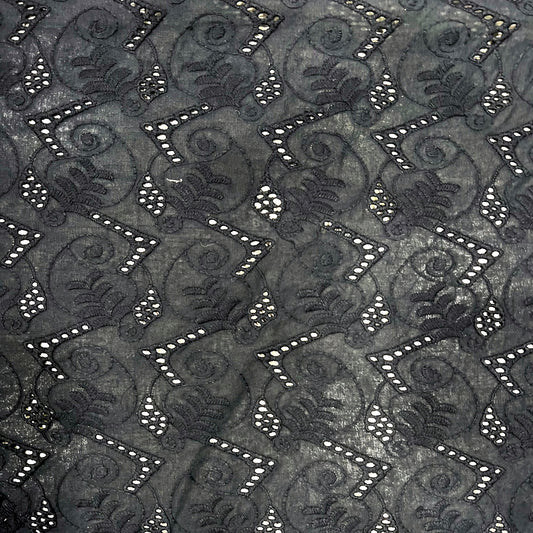 black-eyelet-cutwork-schiffli-dress-material