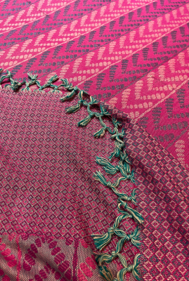 handloom cotton reversible king size bedcover