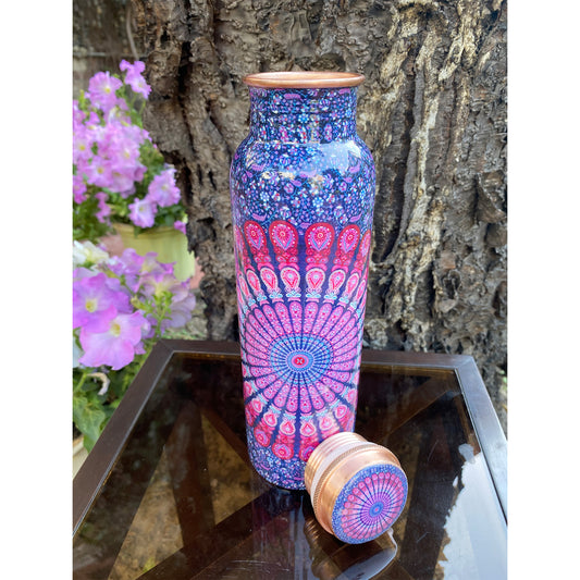 Boho Copper Bottle