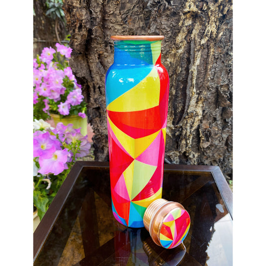 Modern Art Copper Bottle