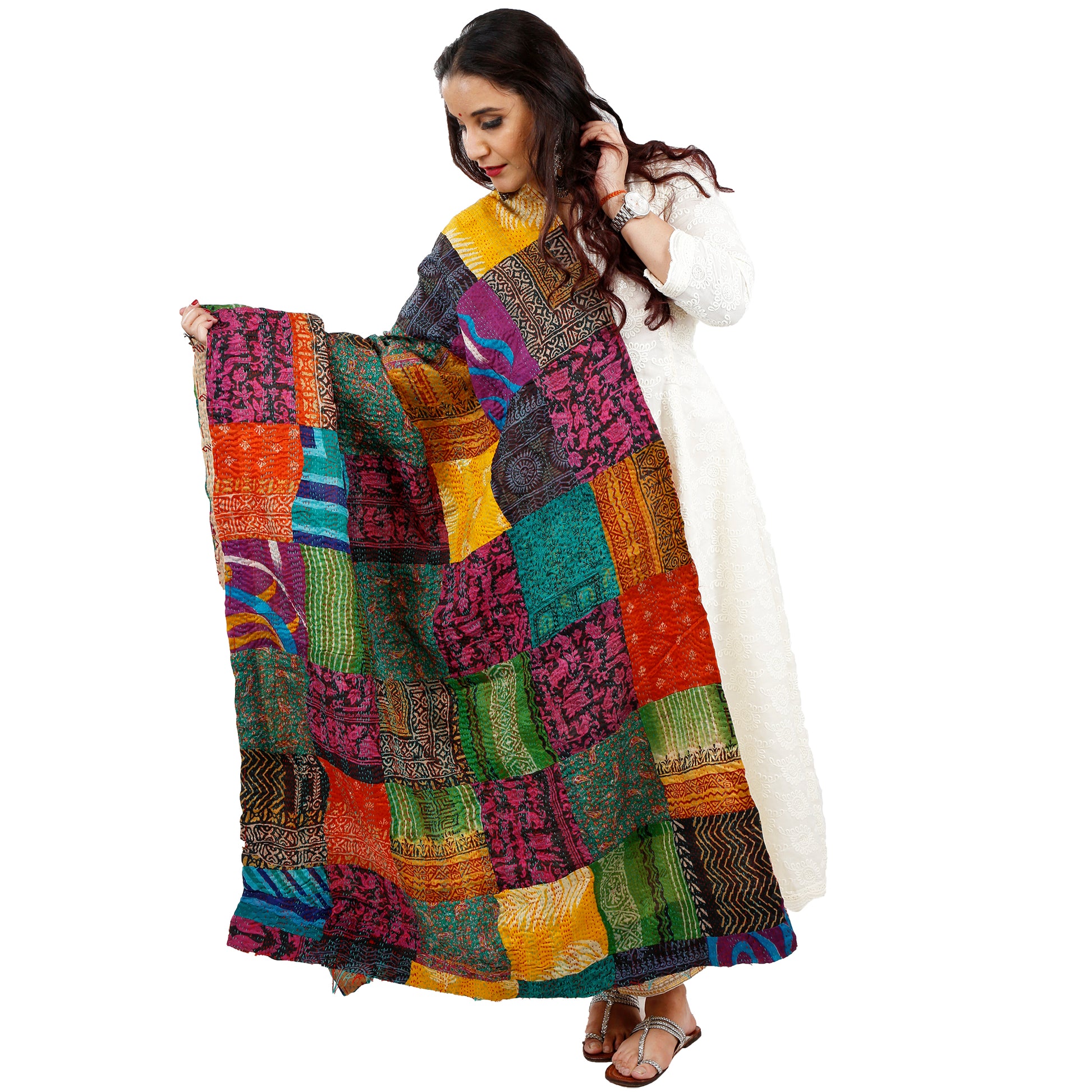 colourful-cotton-dupatta-in-traditional-design