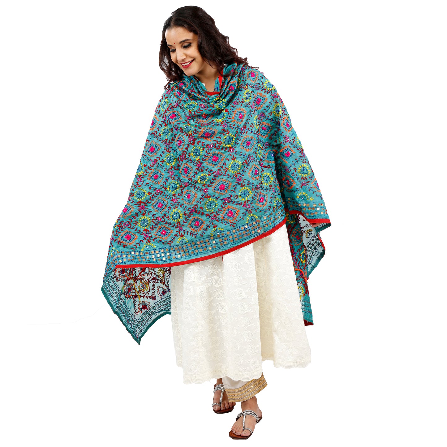 heavy-phulkari-work-dupatta-online