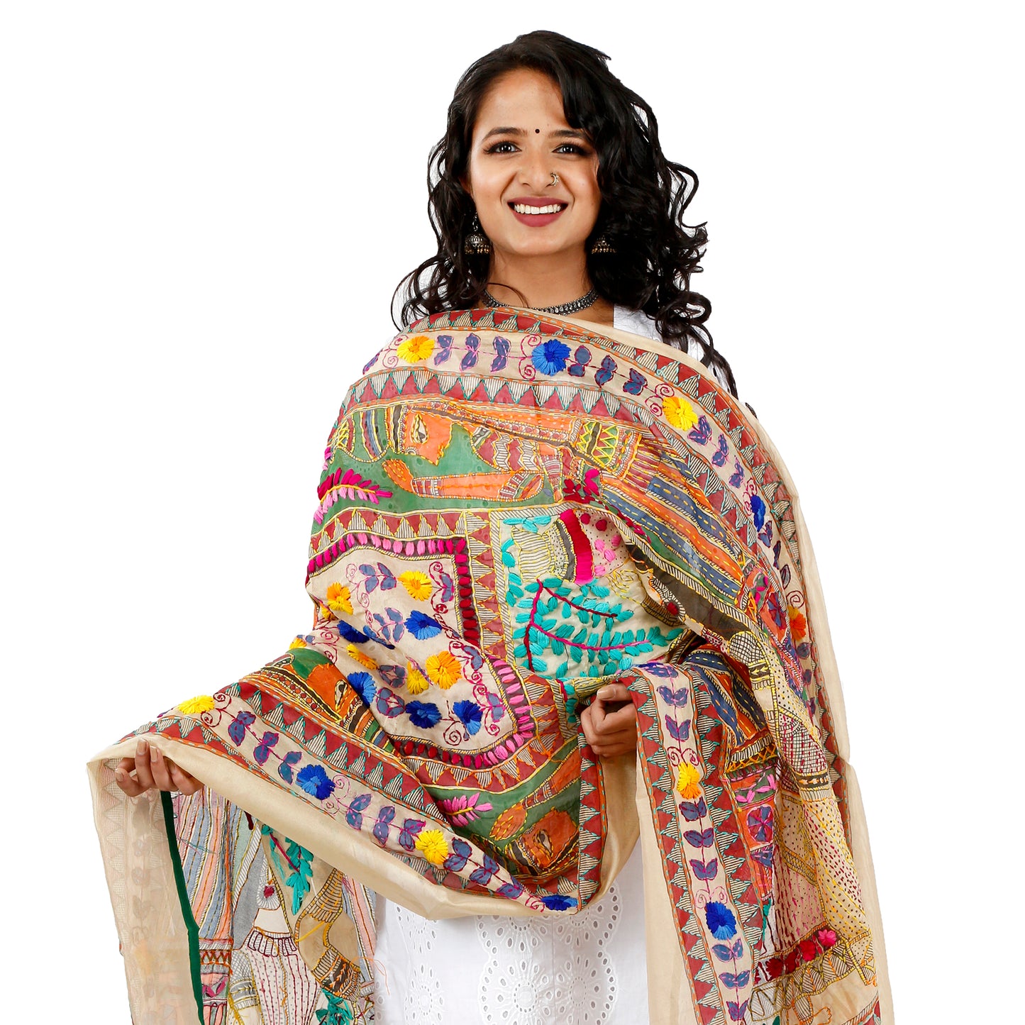 silk-dupatta-with-kantha-work-for-gift