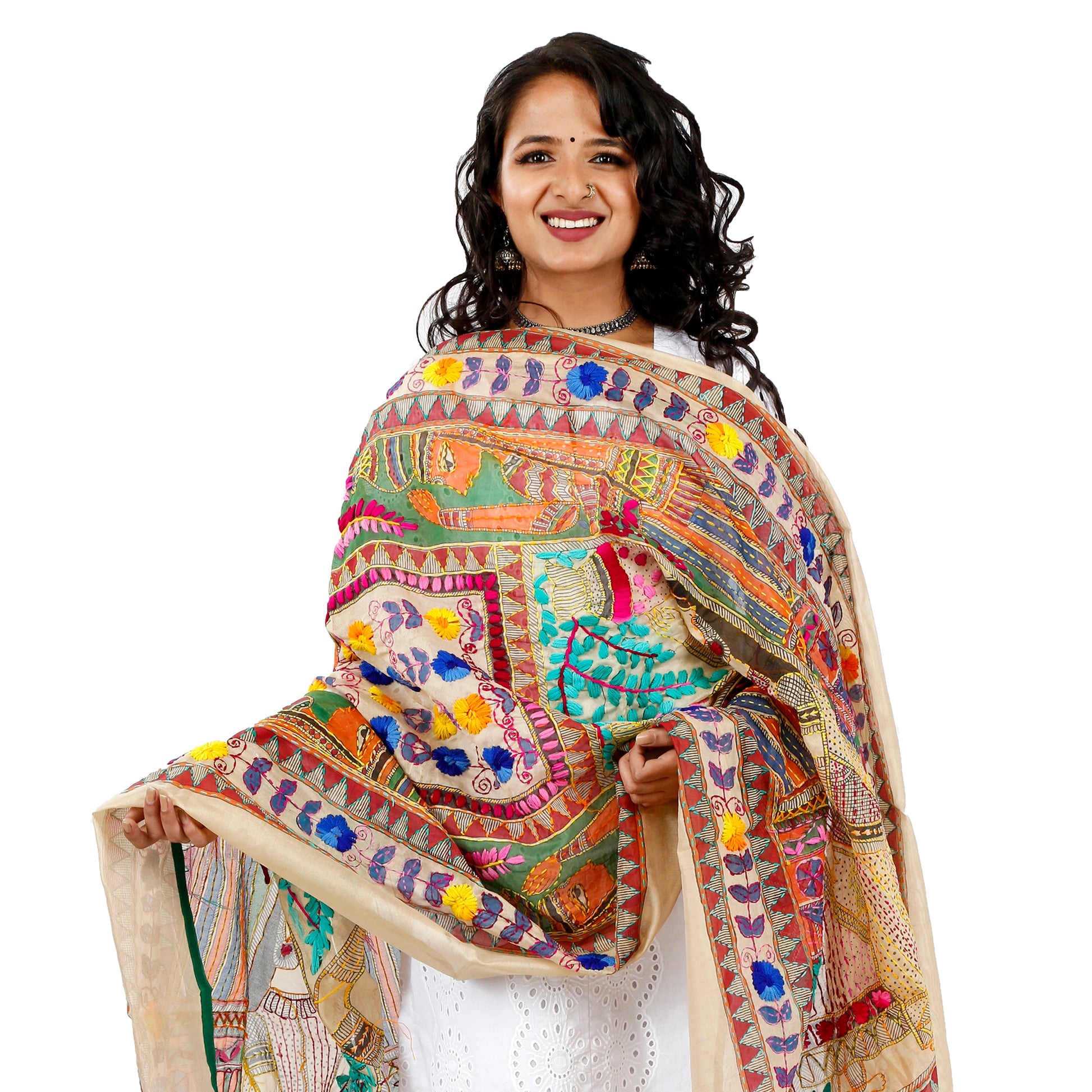 silk-dupatta-with-kantha-work-for-gift