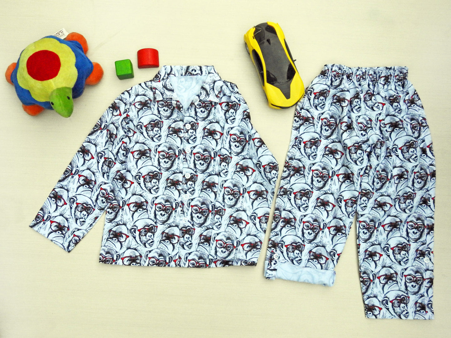 Don't Ape Me Boys Night Suit