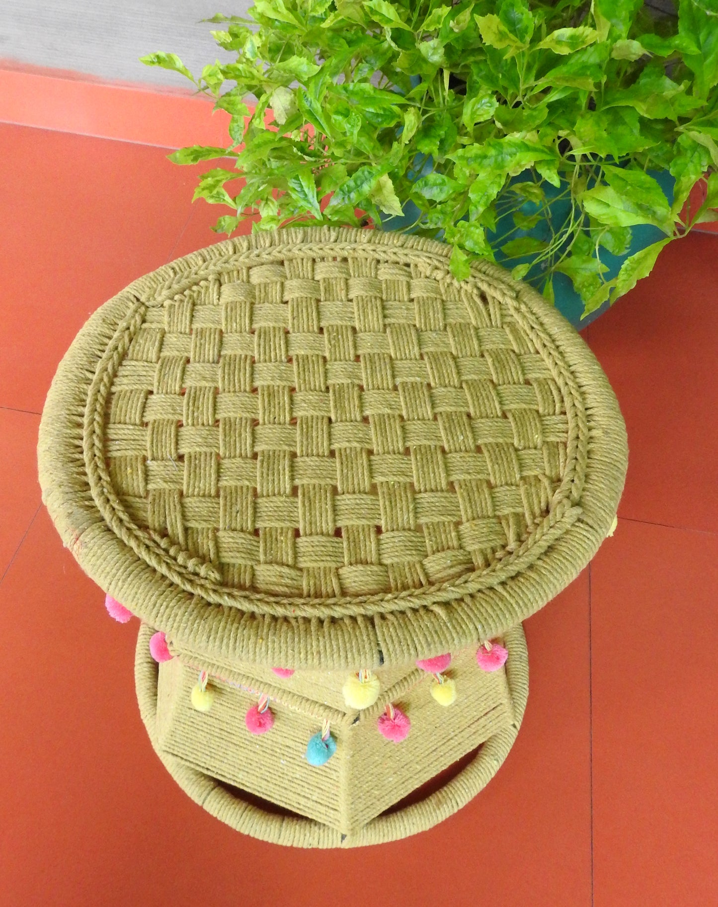 Indie Craft Pretty Pompom Mudda Seat (Single Piece)