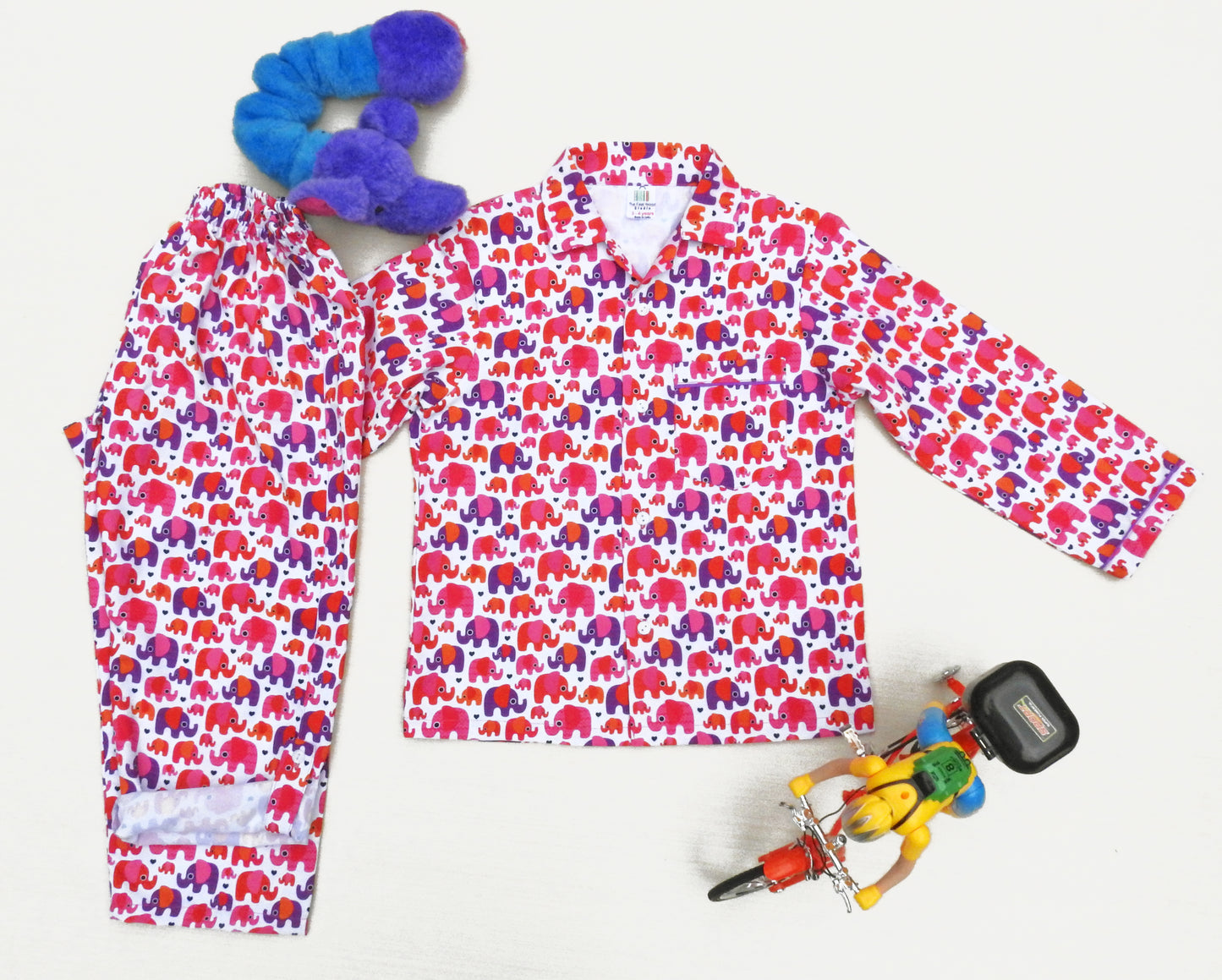 colourful-elephant-print-boys-night-suit-online