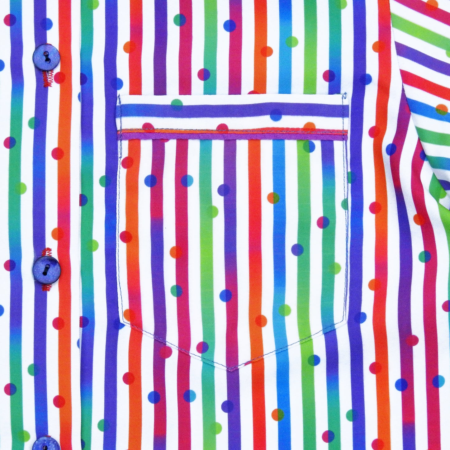 Dotty Stripes Boys Nightsuit