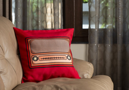 Vividh Bharti Days Cushion Cover