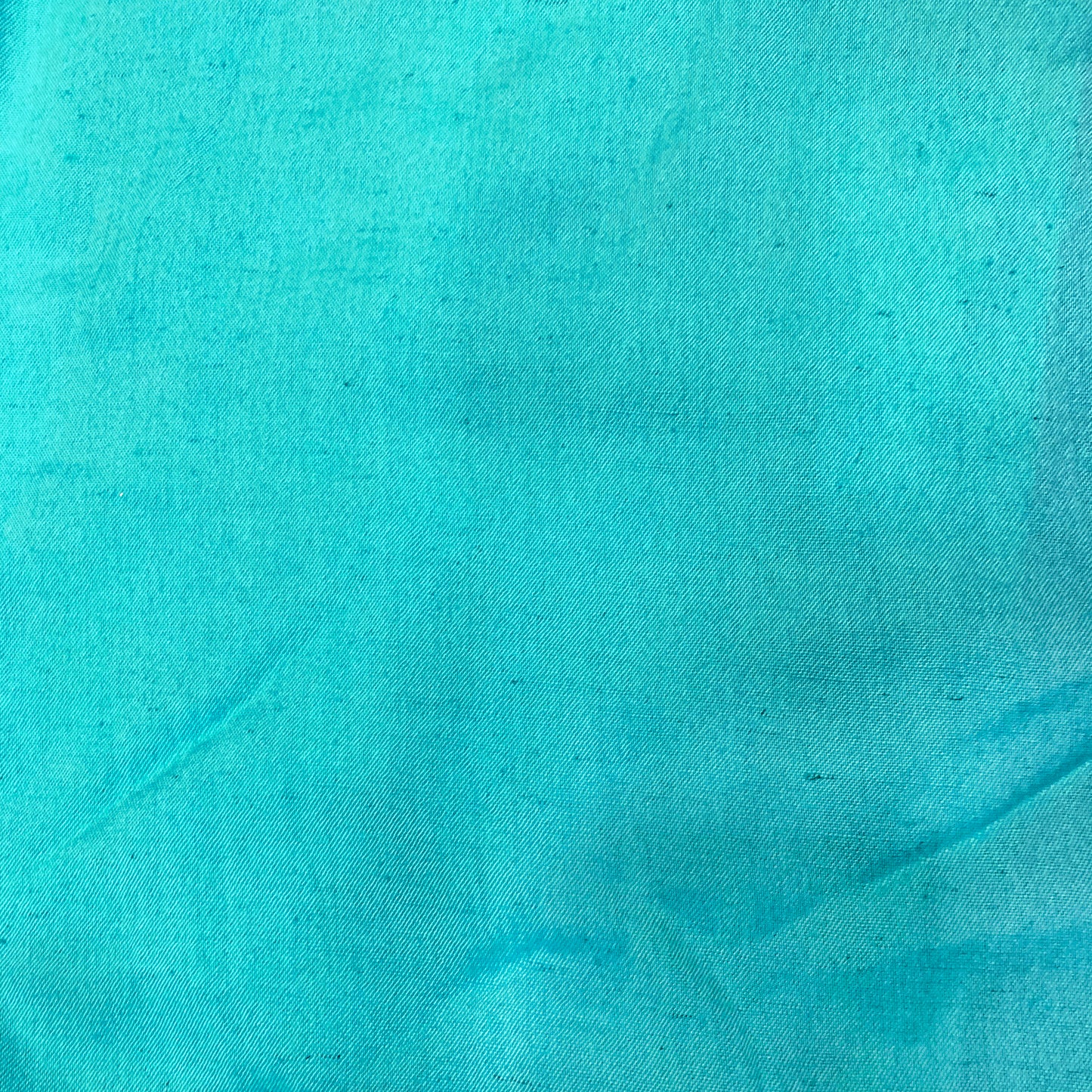 Plain Aquamarine Blue Soft Cotton