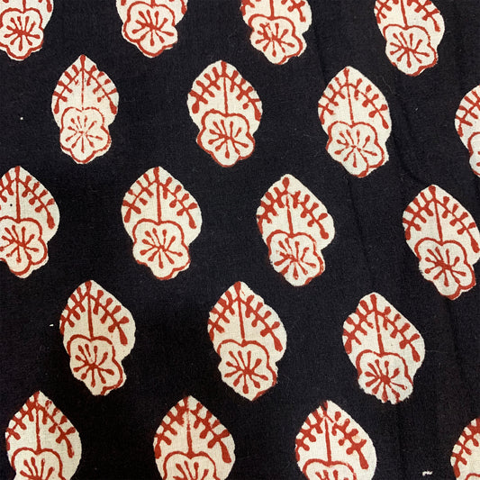 Traditional Block Cotton Print Fabric