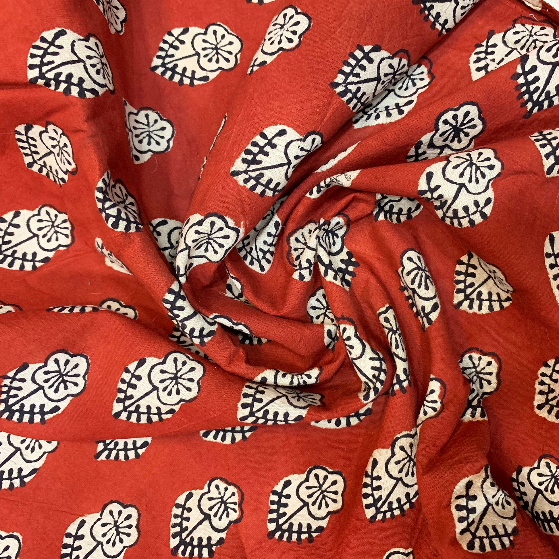 red-rajasthani-print-fabric-online-for-kurtas