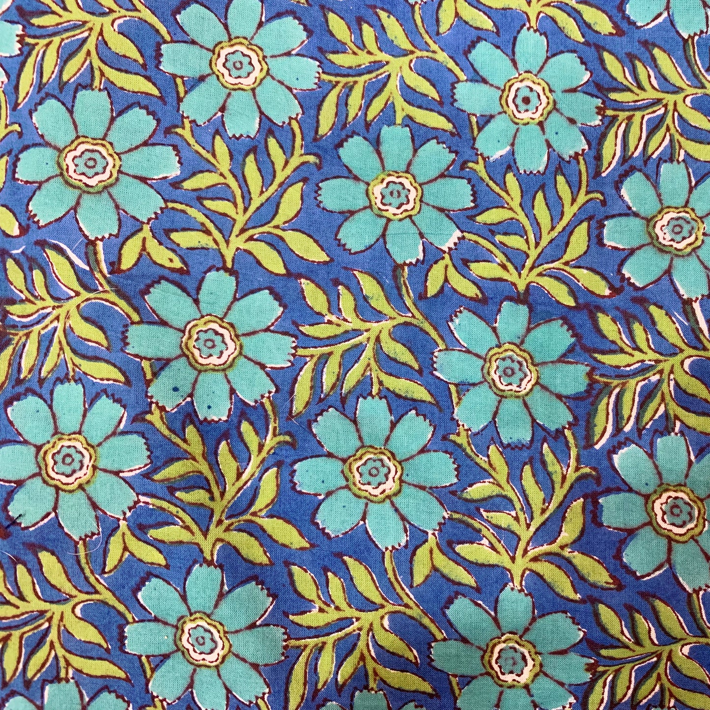 Vibrant Floral Cotton Print
