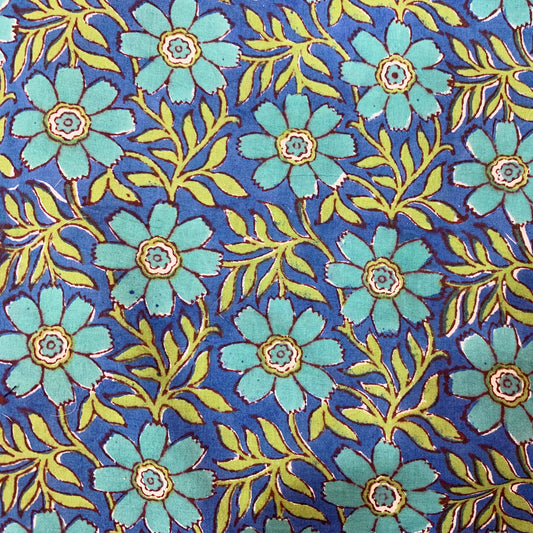 Vibrant Floral Cotton Print