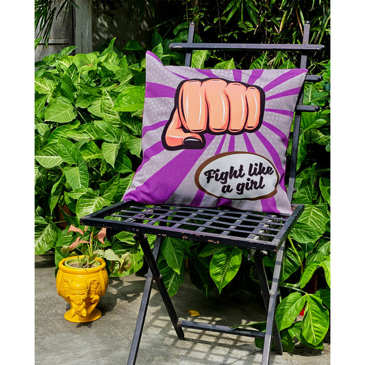 fight-like-a-girl-cushion-cover-online-India
