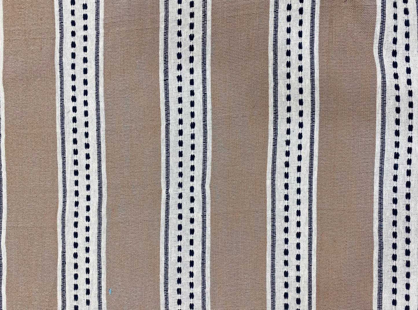 Nutmeg Brown With Black Dots Patterned Bed Cover