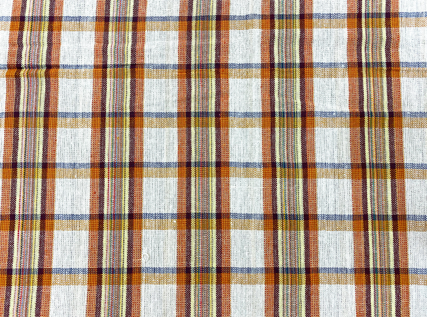 Woven Checkered Indie Bed Cover