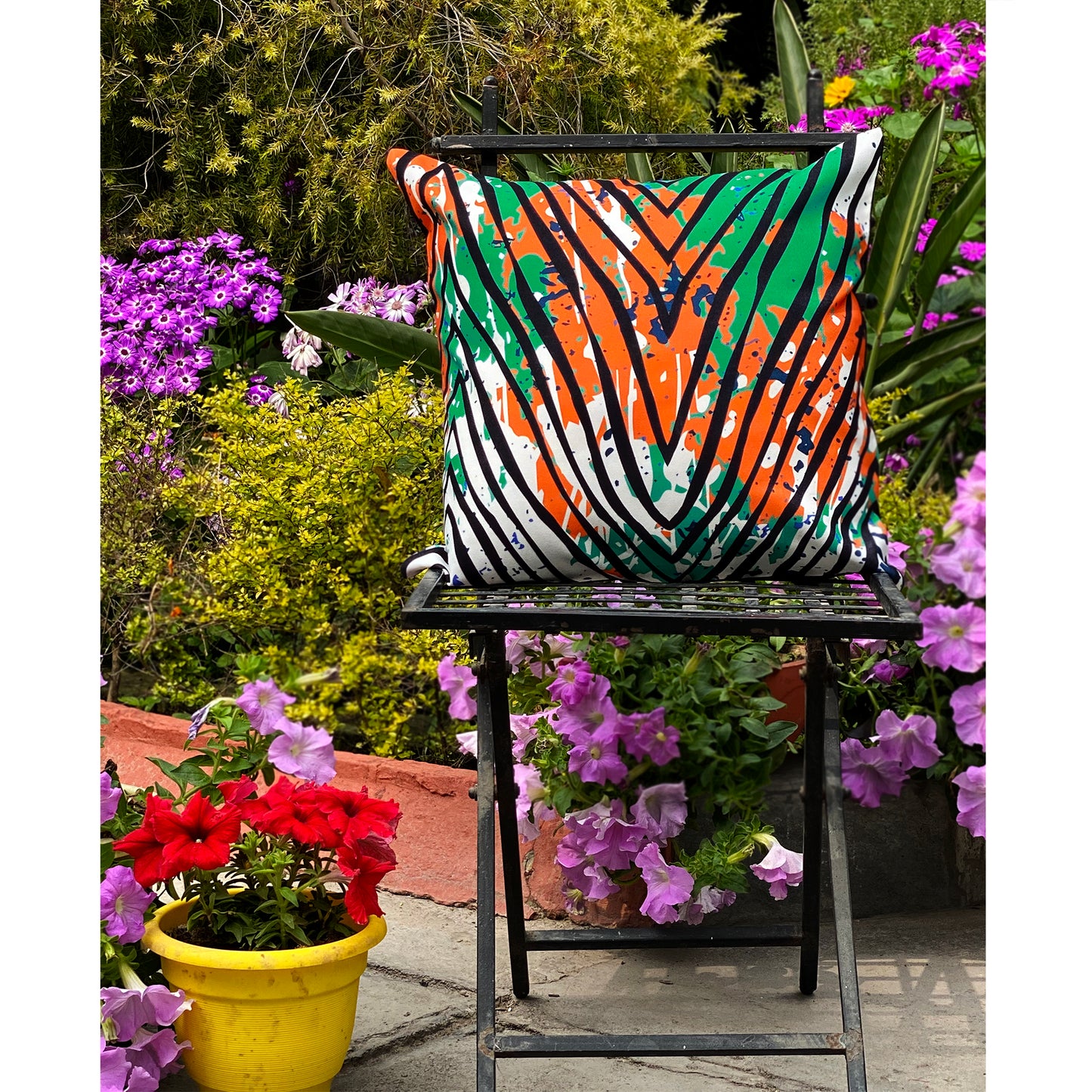 statement boho style cushion cover