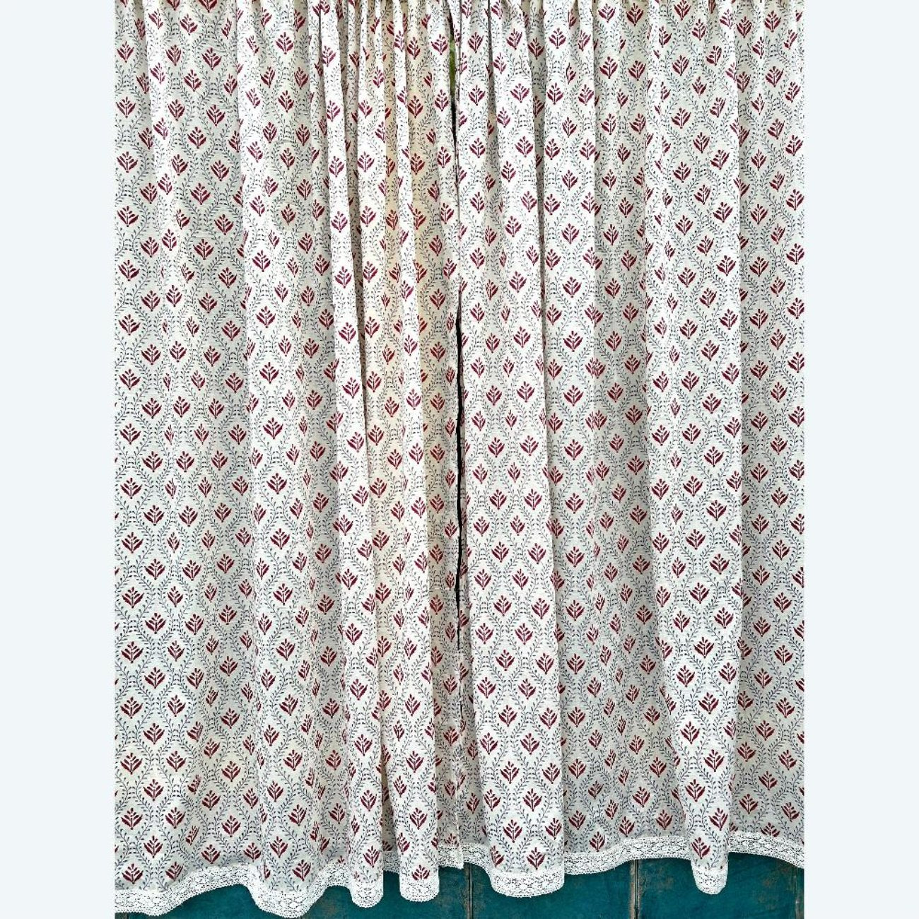 jaipuri cotton window curtains india