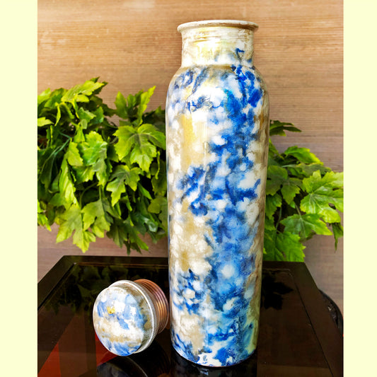 Cotton Clouds Pure Copper Bottle