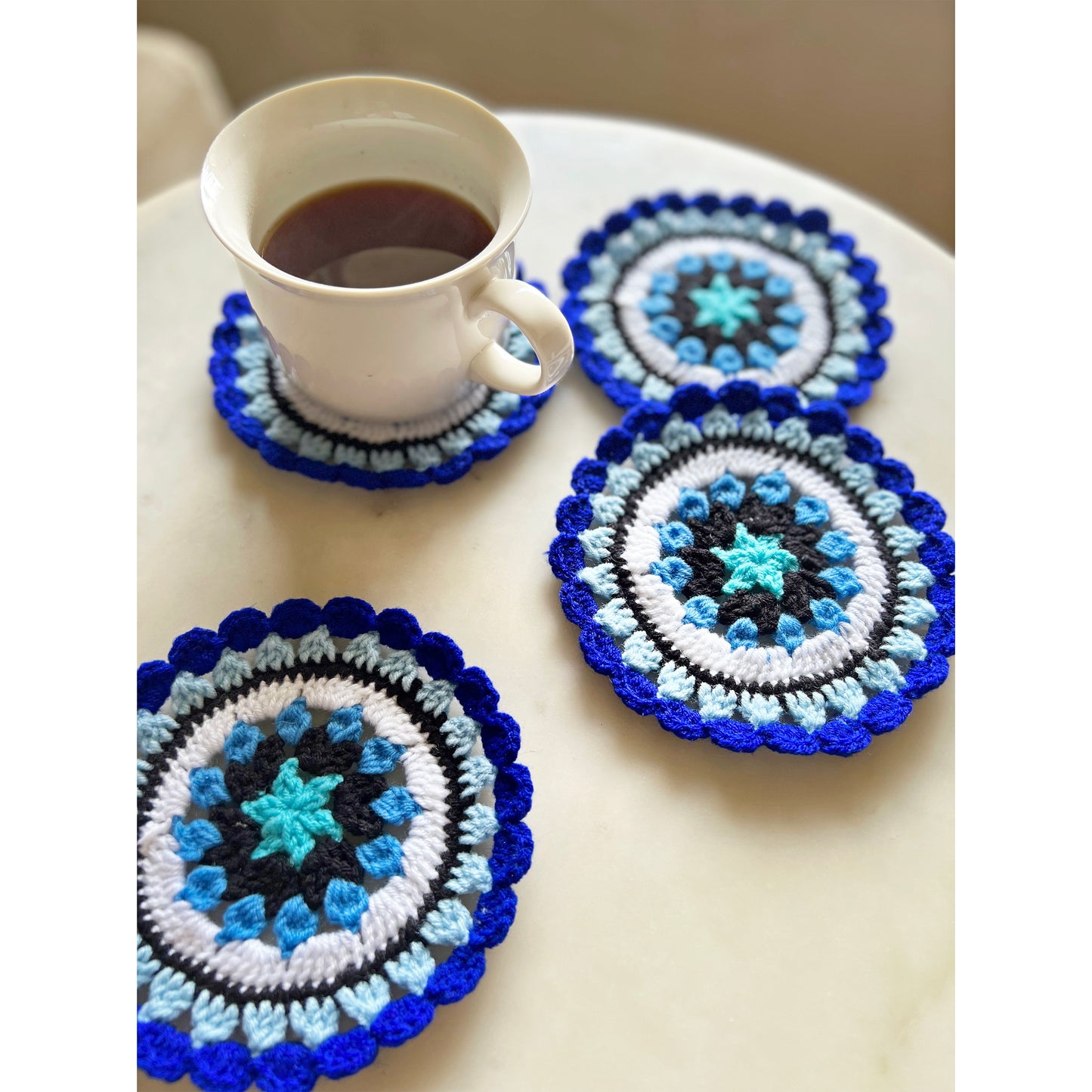 Evil Eye Coaster (Set of 2)