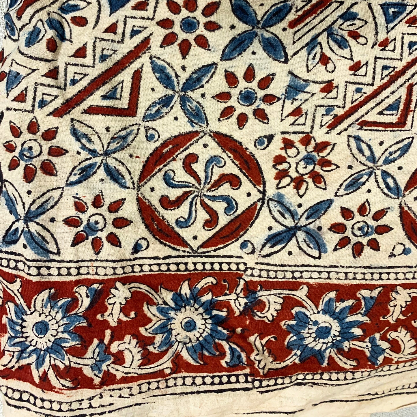 Traditional Block Print Cotton Fabric