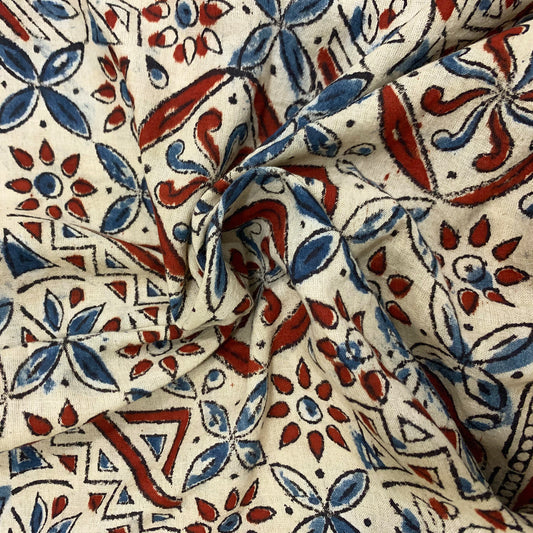 Traditional Block Print Cotton Fabric