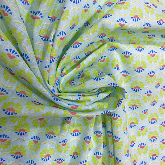 Mini Floral Breathable Cotton Fabric