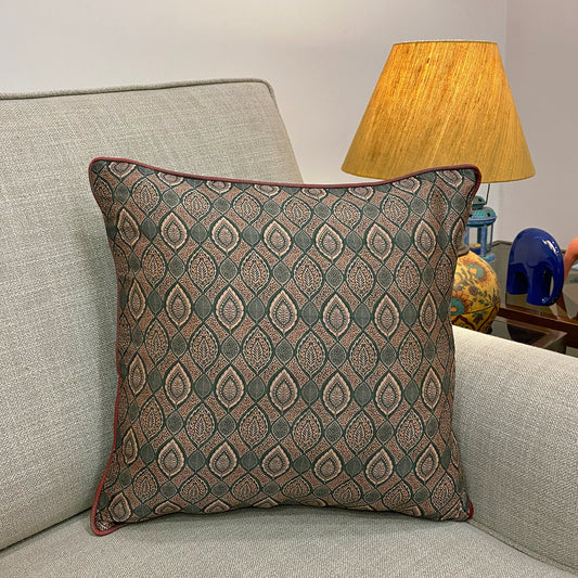 brocade silk cushion cover for sofa and chair