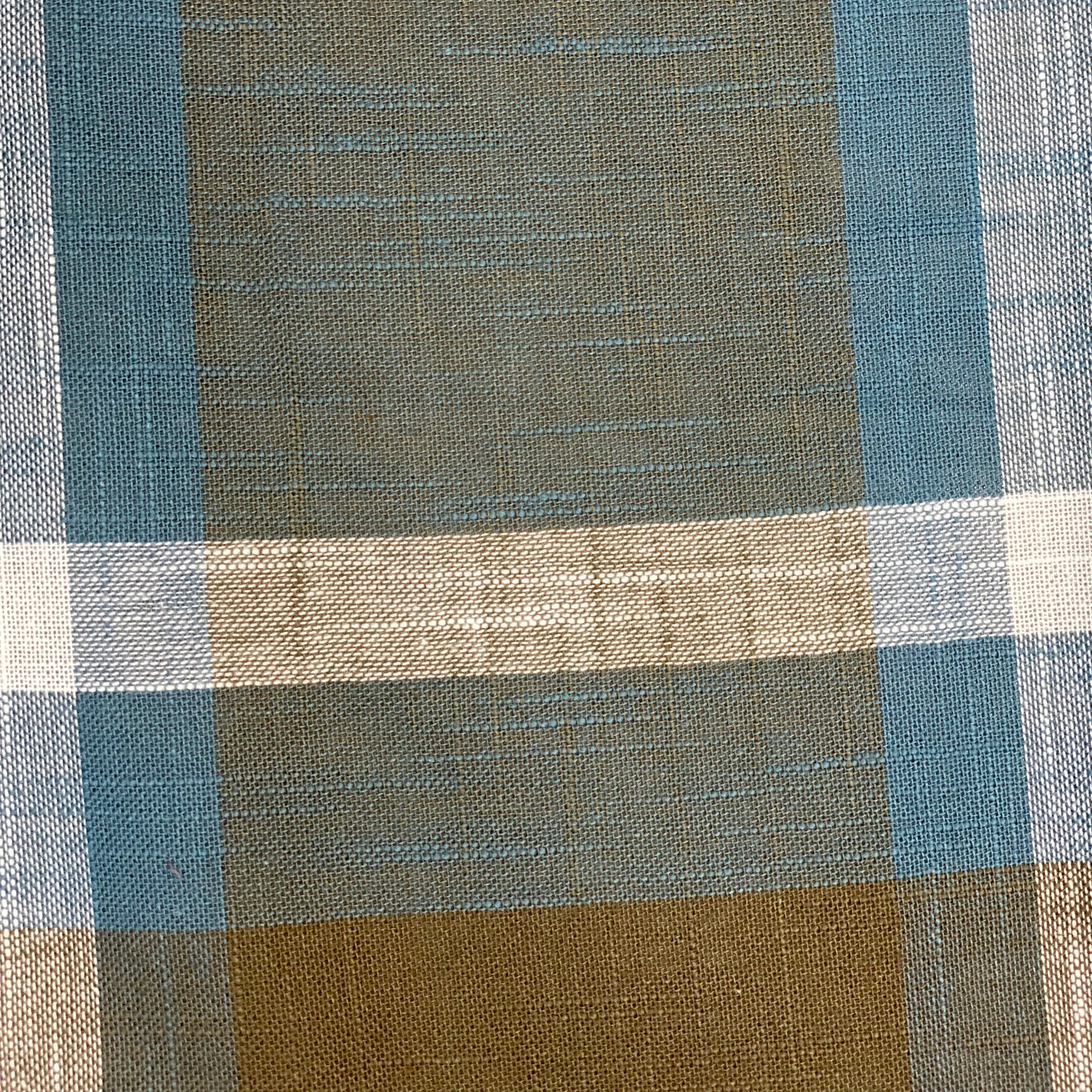 Evergreen Checks In Fine Cotton Fabric