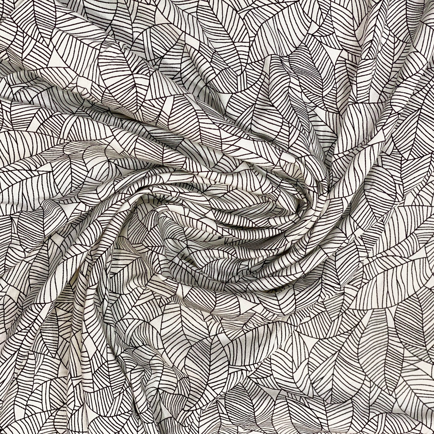 Madhubani Jungles Rayon Print Fabric