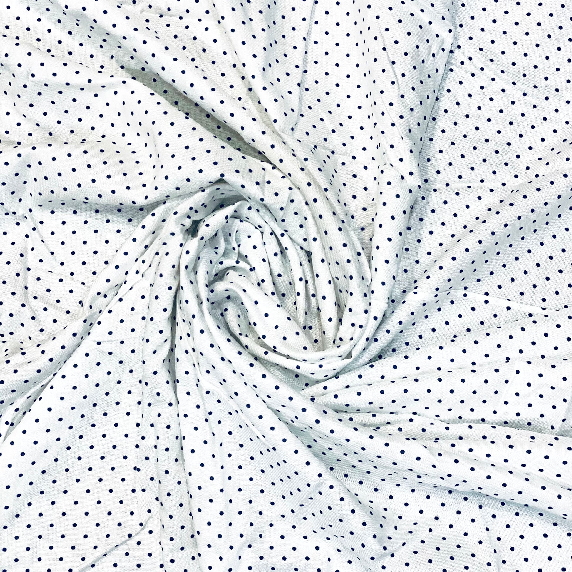 black-and-white-polka-dot-fabric