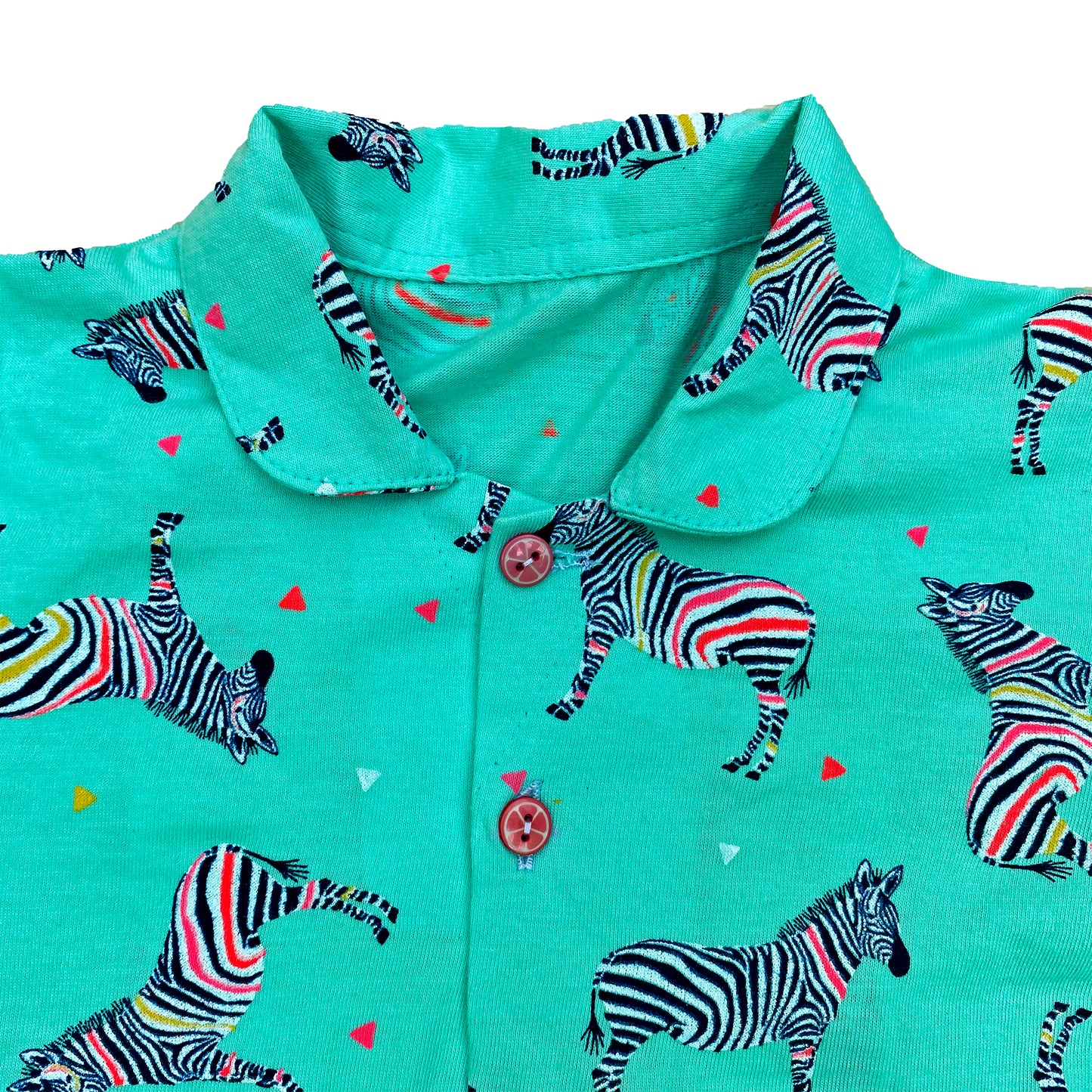 Cute Zebras Girls Night Suit