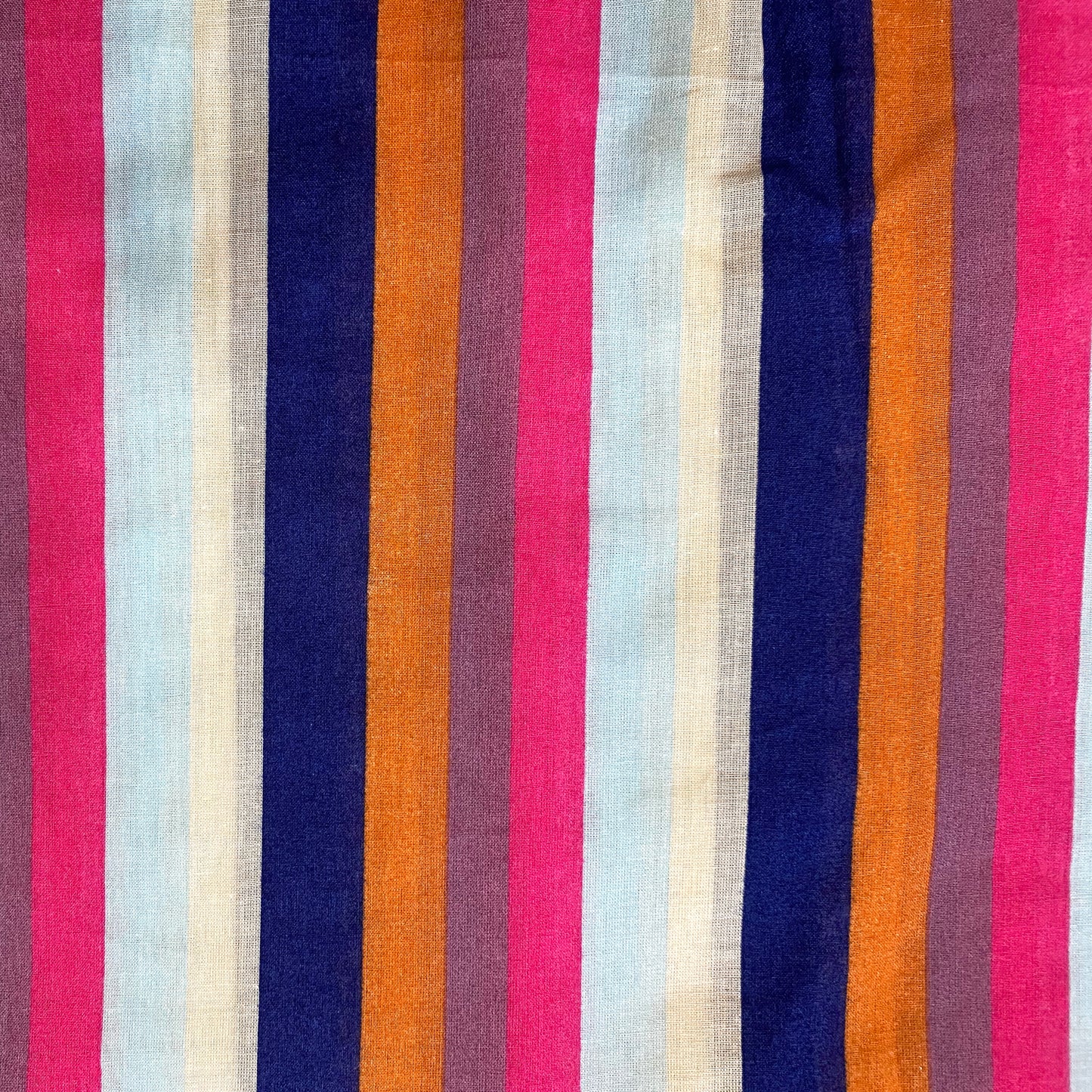 Colourful Striped Soft Cotton Fabric