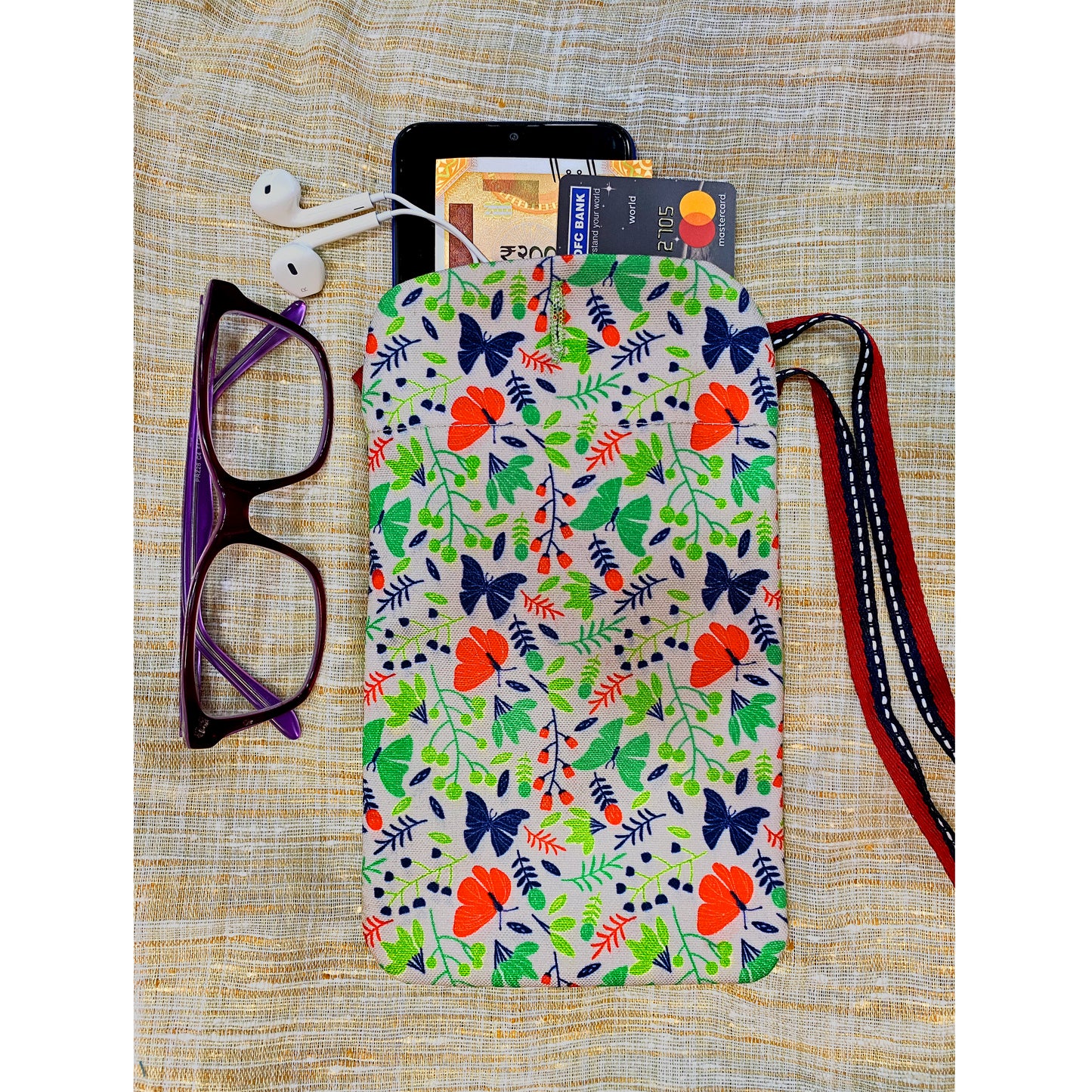 Delicate Butterflies Utility Pouch