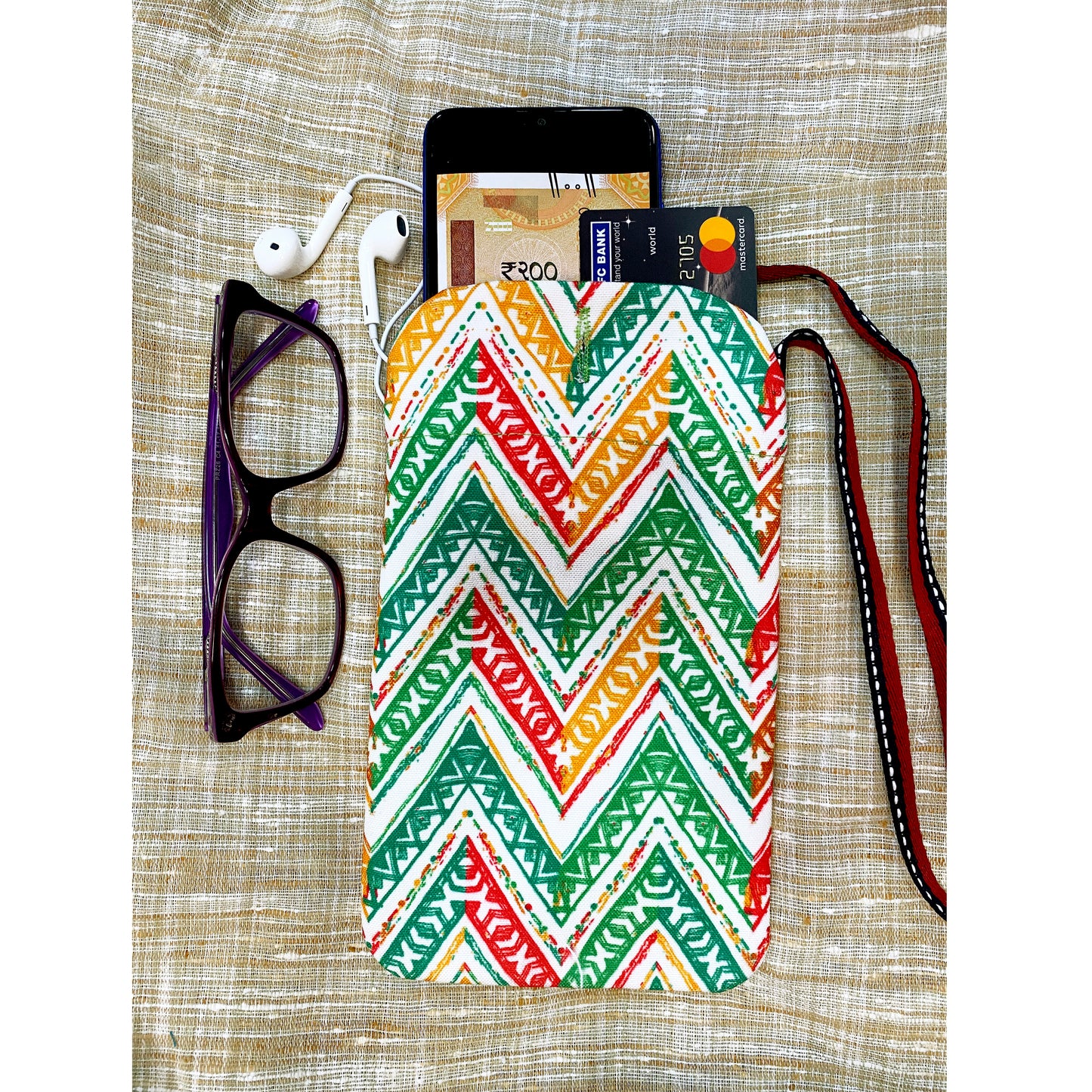 Indie Abstract Utility Pouch