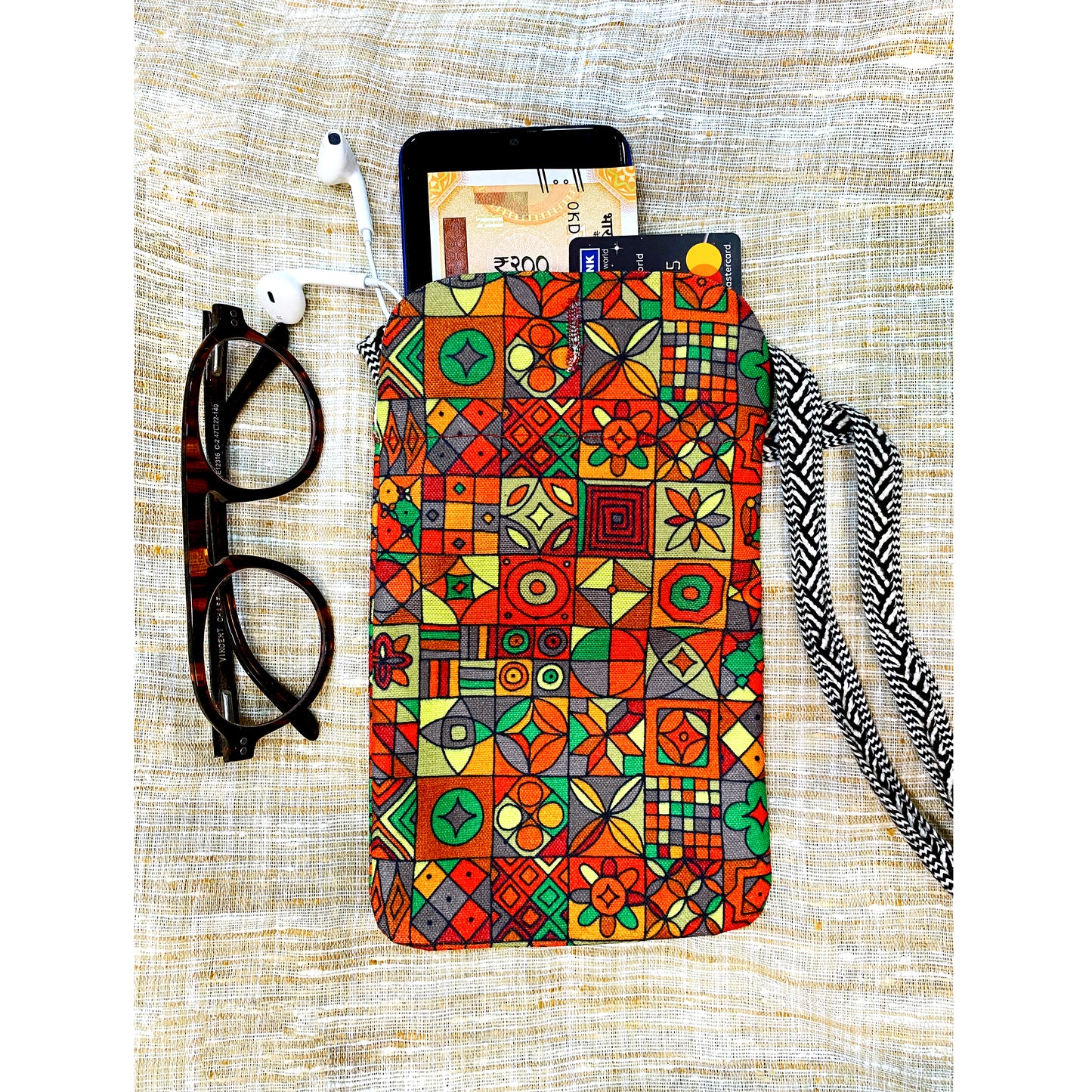 Stain Art Themed Utility Pouch