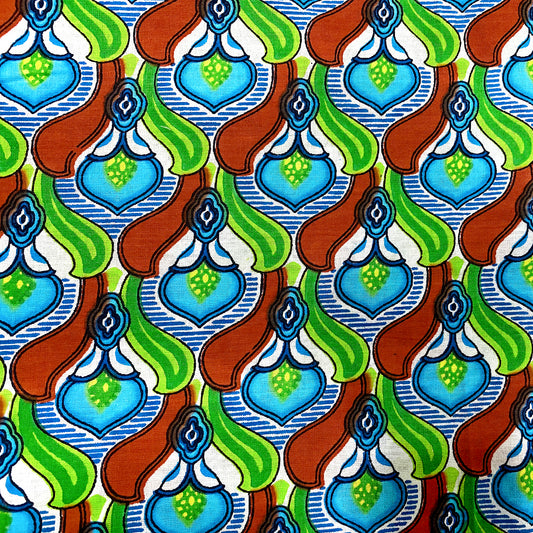 Small Summer Print Cotton Fabric