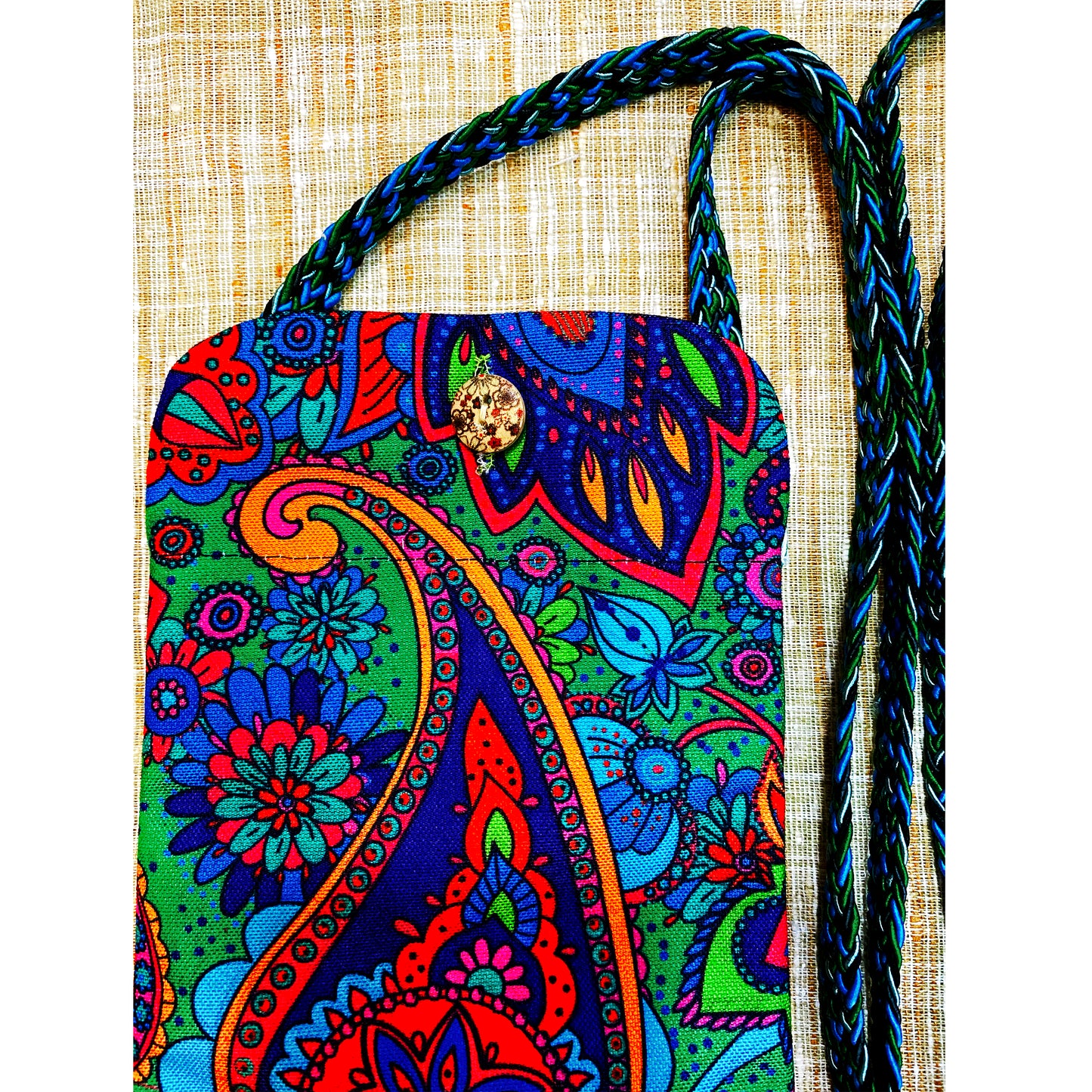 Indie Paisley Utility Pouch