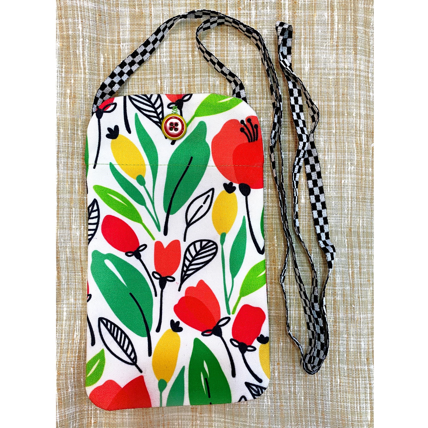 Floral Utility Pouch