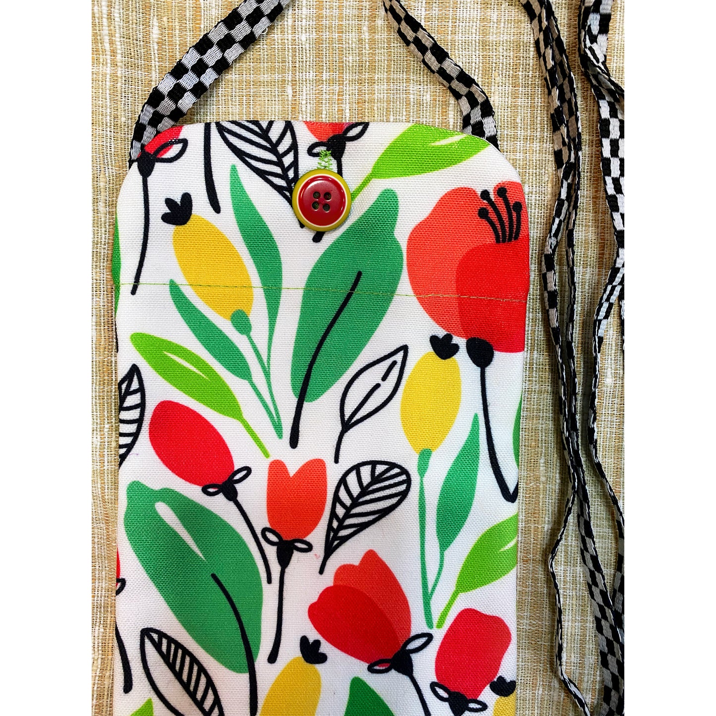 Floral Utility Pouch
