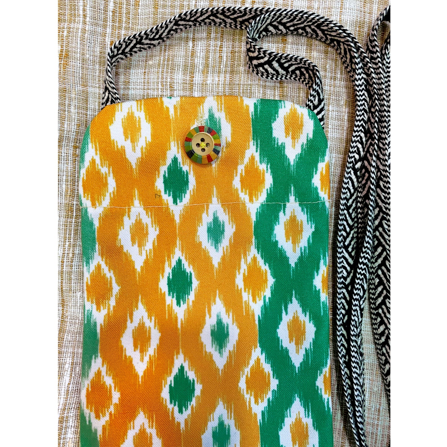 Turkish Print Ikat Utility Pouch