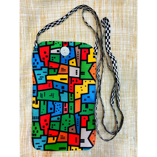 mumbai-city print mobile pouch