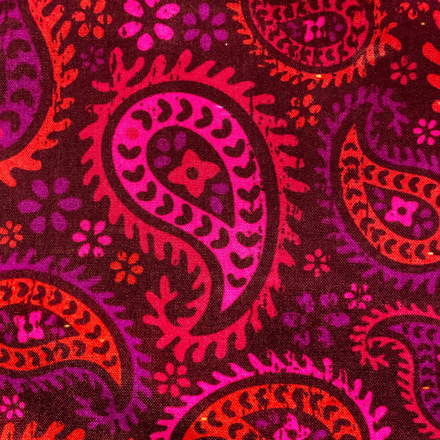 Red Paisleys Apron